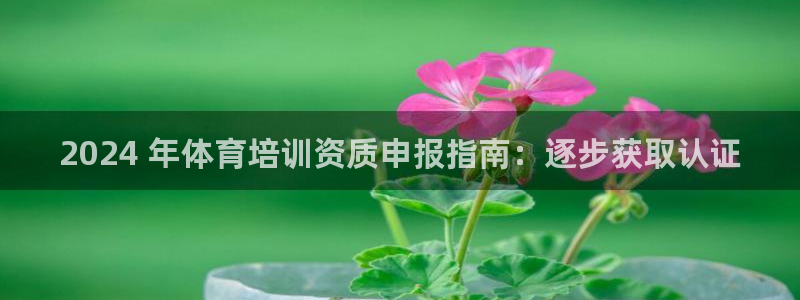 耀世集团王总简介：2024 年体育培训资质申报指南：